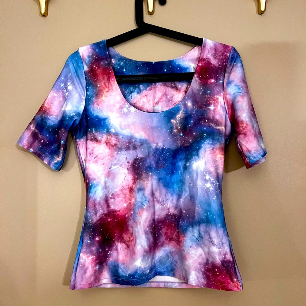 Blackmilk Galaxy Shirt M